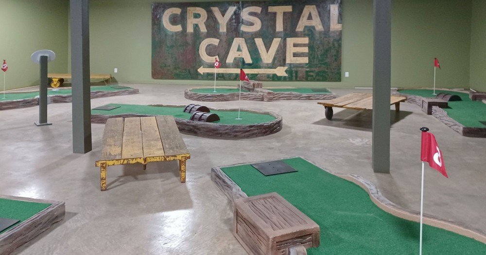 A miniature golf course has been added to the attraction.